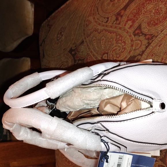 Rebecca Minkoff NWT Micro Perry Leather crossbody satchel in Pale Lilac MSRP$295 - Picture 5 of 16